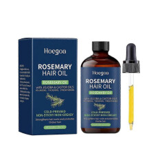 (1pc) 100% Pure Rosemary Oil For Hair GrowthHair strengthening TreatmentNourishing & Volumizing With Jojoba Oil & Castor Oil
