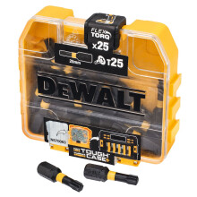 Impact Torsion Bits Box - DEWALT - DT70558T-QZ - 25 T25 Bits - Flexibles Aufbewahrung - Erhöhte Widerstandsfähigkeit