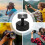 Flash Shoe Mount Adapter for 1/4 Action Camera – Double Screw, Compatible with Tripods, Robust Shoe Mount 3