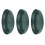 3pcs Plants Pots Tray 9