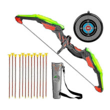 Bow And Archer Set - Archery Toy Set - Led with 13 Suction Cup Arrows, & Quiver