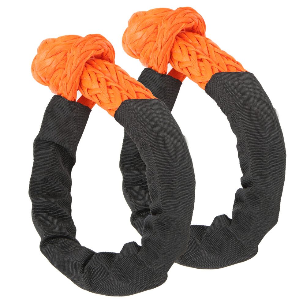 2Pcs Synthetic Soft Shackle 21 Tons Breaking 8320539755236
