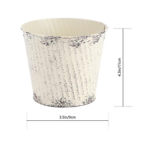 1pcs Wrought Iron Flower Bucket 1