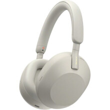 Bluetooth Koptelefoon - Sony - WH-1000XM5 - Geluidsisolatie - 30 Uur batterijduur - Zilver