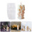 Reusable Castings Candle Making Mould Delicate-Human body B 3