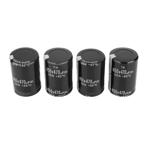 4 Pcs 450V 470μF Aluminium Electrolytic Capacitor