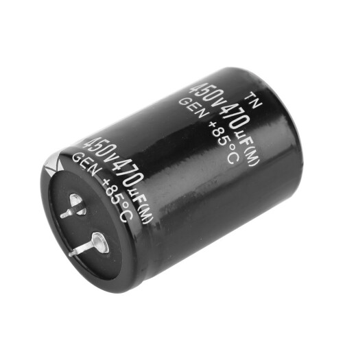 4 Pcs 450V 470μF Aluminium Electrolytic Capacitor 2