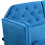 Comfy Living (Blue) Plush Velvet Tufted Sofa Bed In Various Colours 7