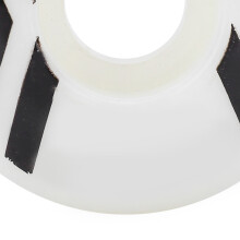 4 Stück PU Skateboard Rollen Weiß 52x30mm Verschleißfest, Federungseffekt