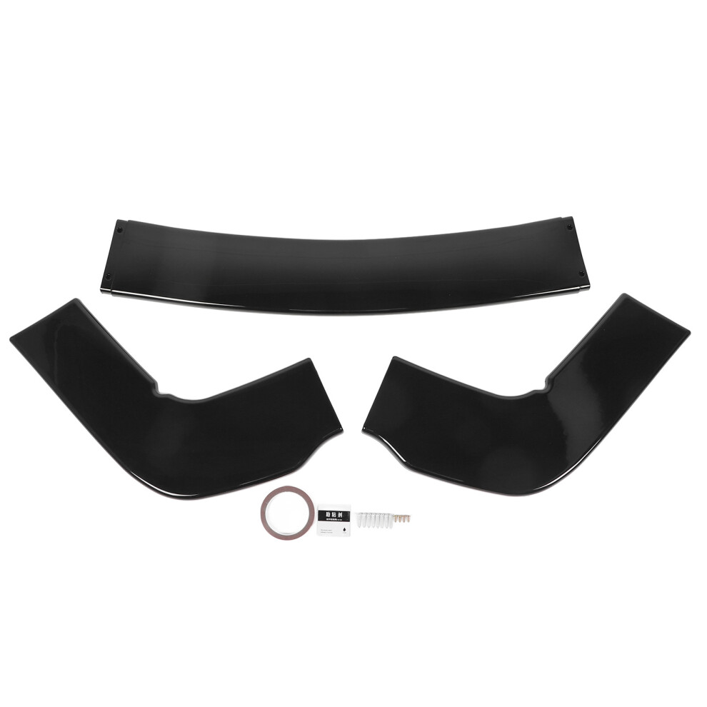 3Pcs Front Bumper Lip Spoiler Kit Increased 8320539756844
