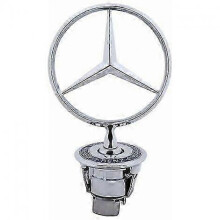 2025LatestModelMercedes Benz Bonnet Hood Logo Emblem Badge for W124 W202 W203 W208 W210/44mm