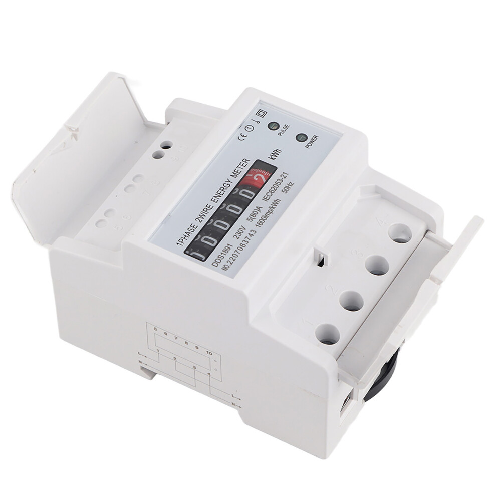 DDS1891 Single Phase 4P Energy Counter Meter High