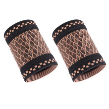 Compression Knitted Wrist Sleeve for Gym Workout, Weight Lifting, Stretchy Fabric, Unisex Design, Adjustable Fit