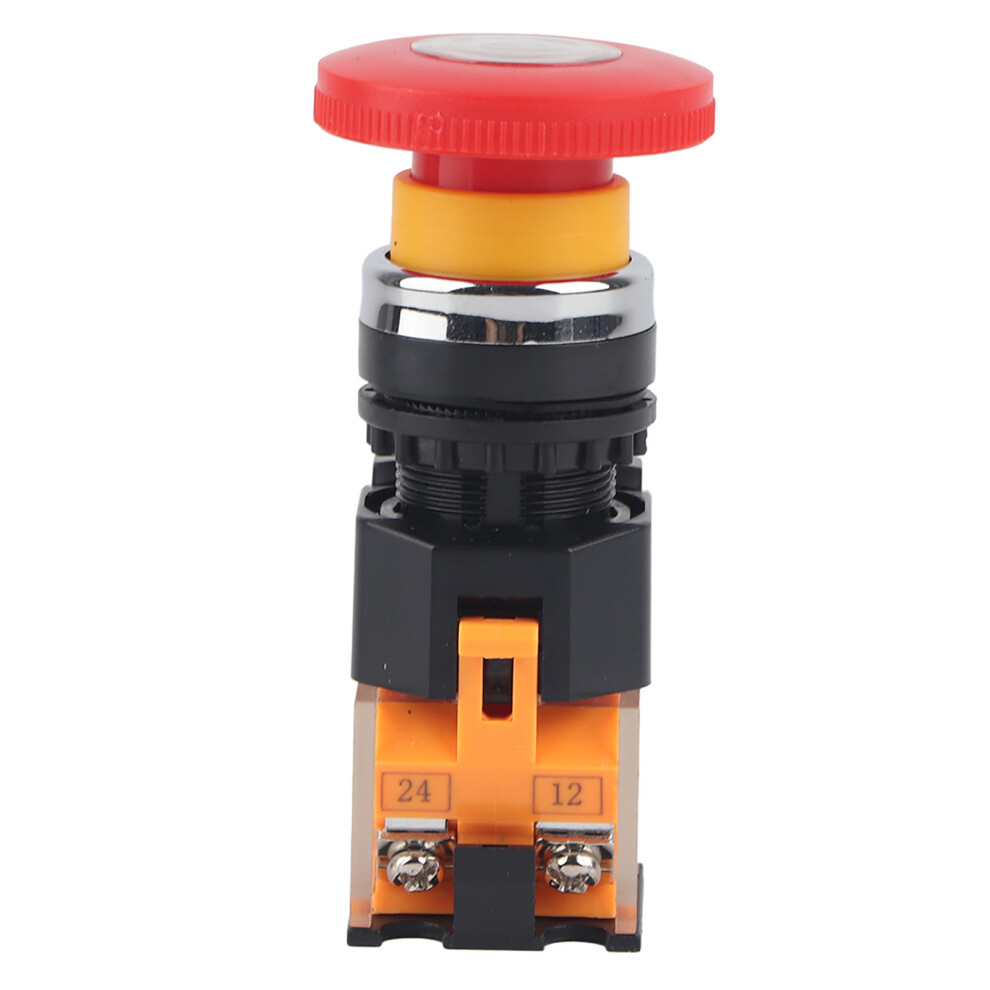 22Mm Self Locking Emergency Stop Switch Button Red