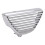 Motorcycle Side Battery Cover Die Cast Aluminum 4