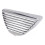 Motorcycle Side Battery Cover Die Cast Aluminum 3