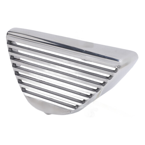 Motorcycle Side Battery Cover Die Cast Aluminum 2