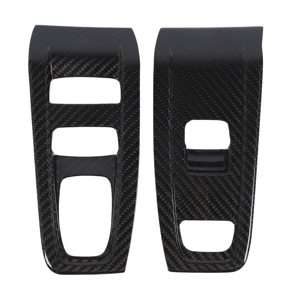 Window Glass Lifting Switch Frame Carbon Fiber 8320539758480