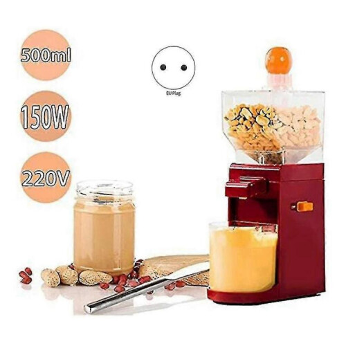 Electric Peanut Butter Maker Machine,sesame Sauce Nut Grinder,automatic Milling Grinding Machine,for Grinding Eu Plug 1