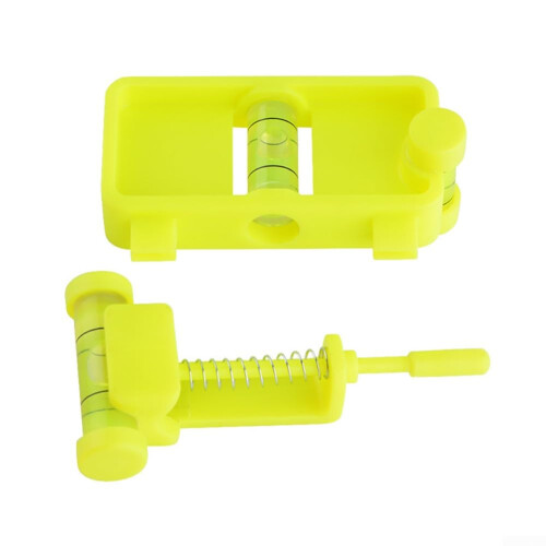Bow and Arrow Level for Compound Bows, Yellow String Nock Sight Alignment Tool for Novice Archers