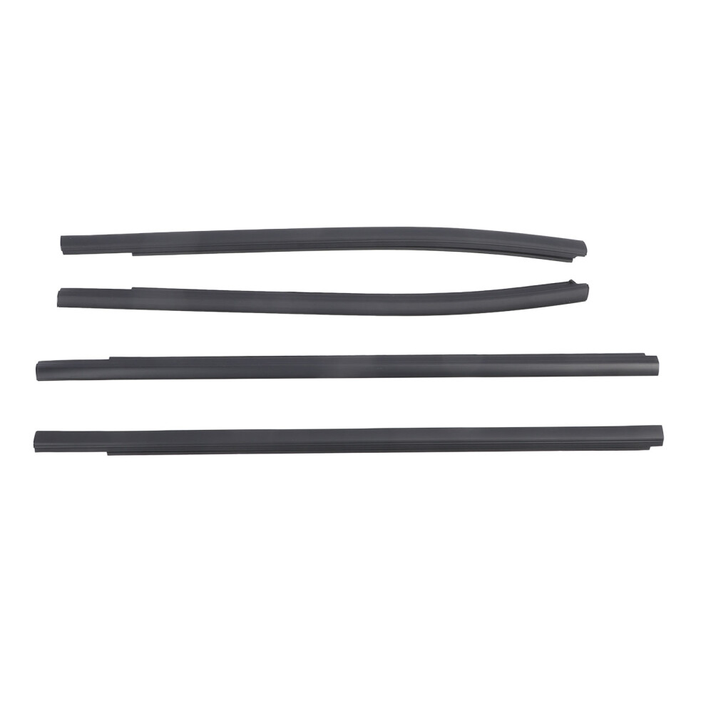 4Pcs Car Door Window Weatherstrip Ab3z2625554f 8320539758541