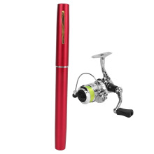 Portable Mini Pen Shape Fishing Rod Pole Pocket