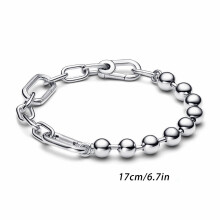 (FM010) 2025 The New Chain Bracelet Suitable For ME Style Charm DIY Women's Fashionable Jewelry ME Series Pearl Gift
