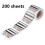 100pcs Roll Oil Change Maintenance Service Reminder Stickers Window Rectangle Adhesive 1