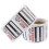 100pcs Roll Oil Change Maintenance Service Reminder Stickers Window Rectangle Adhesive 7