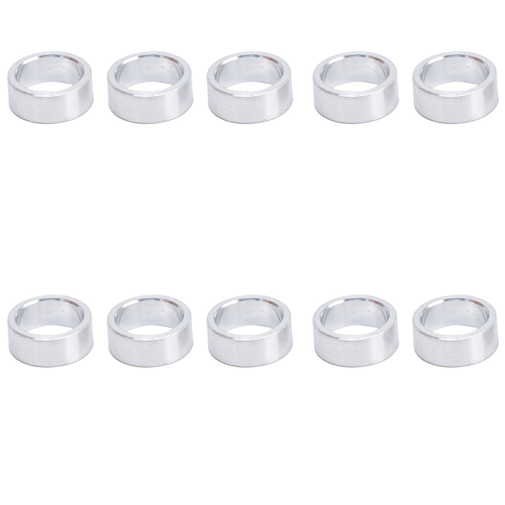 10Pcs Aluminum Alloy Spacer Round Unthreaded