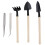 19Pcs Succulent Plant Transplanting Tool Set, ABS, Blue/Pink 10