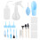 19Pcs Succulent Plant Transplanting Tool Set, ABS, Blue/Pink 9