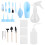 19Pcs Succulent Plant Transplanting Tool Set, ABS, Blue/Pink 1