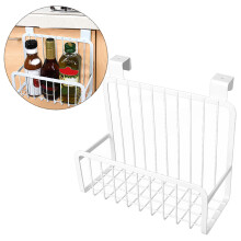 Household Steel Kitchen & Bathroom Hanging Storage Basket 26x11x24cm