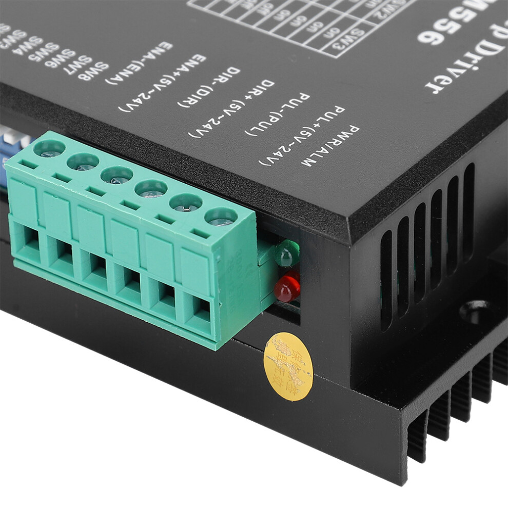 Stepper Driver Dm556 20Â50Vdc Low Noise Anti-Interference 200Khz Pulse Input 4661346240701