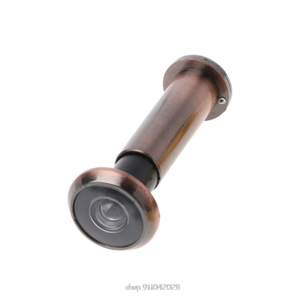 220 Degree Wide Viewing Angle Door Viewer Privacy Screen Security Eye Spy Viewer For Front Door, Bronze, 2 Pack 6482260359328