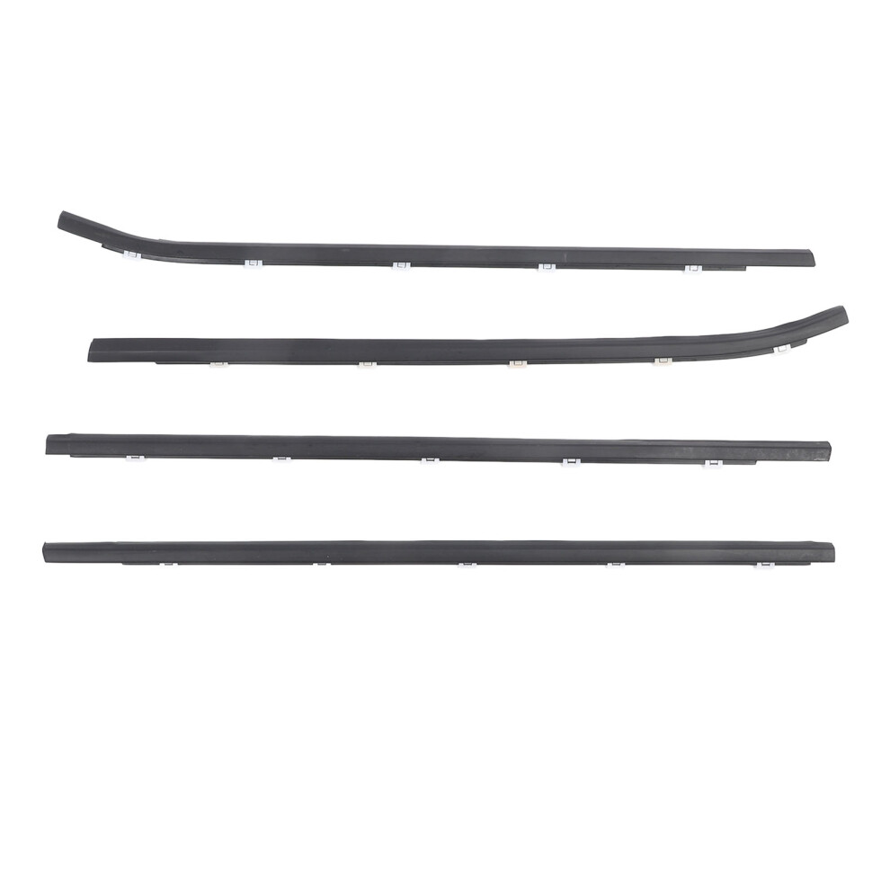 4Pcs Car Door Window Weatherstrip Windproof 8320539759821