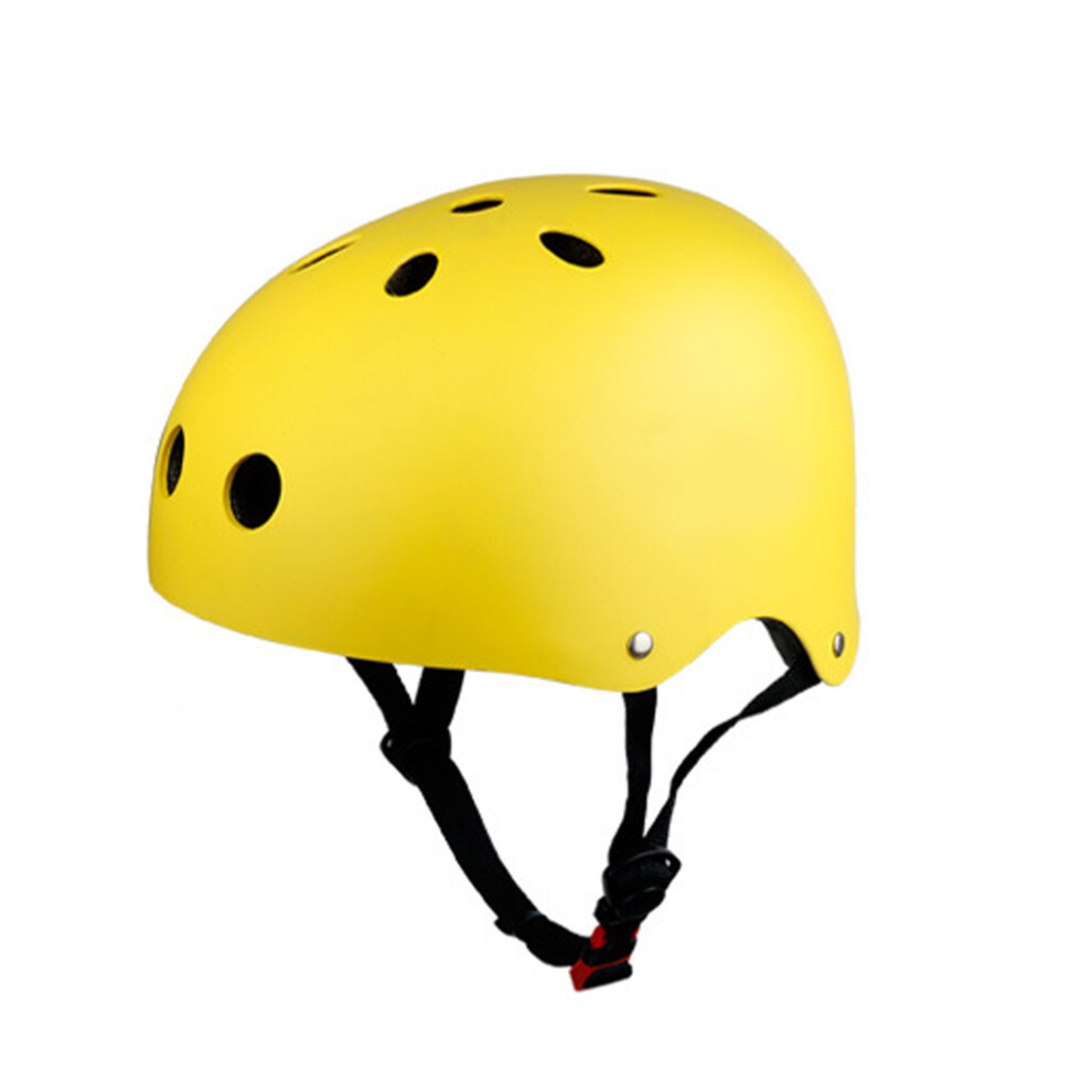 (Yellow, M) Cycling Helmet Impact Resistance Ventilation Hat Skateboarding Roller-image-OPC-PK9ZX6T-NEW
