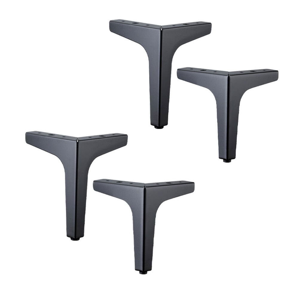 (Black, 15cm) 4 Pieces Sofa Table Leg Bathroom Modern Triangular Legs Furniture-image-OPC-PK9ZZ8J-NEW