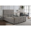 (King, Silver) Rio Vegas Velvet Bedframe with Optional Storage 1