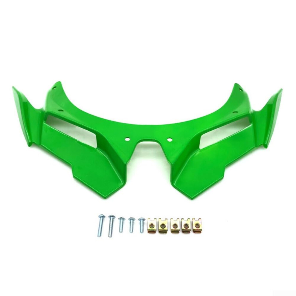 Motorcycle Winglet For Kawasaki Zx4r Zx25r 2021-2023, Aerodynamic Side Fairings For Enhanced Stability Green 6447073334856