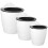 3pcs Automatic Water Absorption Flowerpot 1