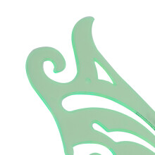 12 Stück Kunststoff-Bogenlineal-Set für Schnittmuster-Design und Zeichnungen