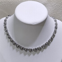 (necklace3) 2025 New Trend Pearl Necklace Wedding Fine Heart Angelic Jewelry Set Original Heart Collection Charm For Women Earrings Bracelet Necklace Ring