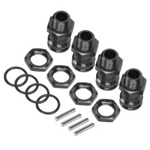 1/8 RC Auto Modell Aluminium 17mm Sechskantrad Erweiterungsadapter - 4 Stück