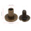 50 Set 8mm Pure Copper Flat Head Rivets Leather 9