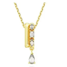 (5663333) Fashion New Imber Set Necklace Earrings Exquisite Women's Wedding Swar Romantic Jewelry Gifts