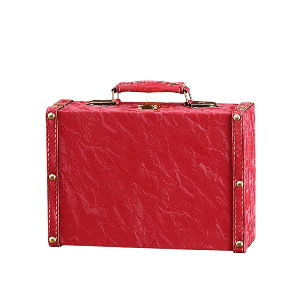 Leather Storage Trunk Travel Suitcases in European Style, Large Capacity for Home Decoration, Durable and Fashionable Design-image-OPC-PKB292J-NEW