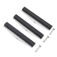 Silver 100mm Engine Cylinder Honing Tool Replacement Millstone Set 3pcs for Easy Installation and Carrying