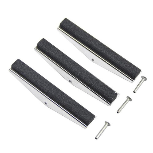 Silver 100mm Engine Cylinder Honing Tool Replacement Millstone Set 3pcs for Easy Installation and Carrying
